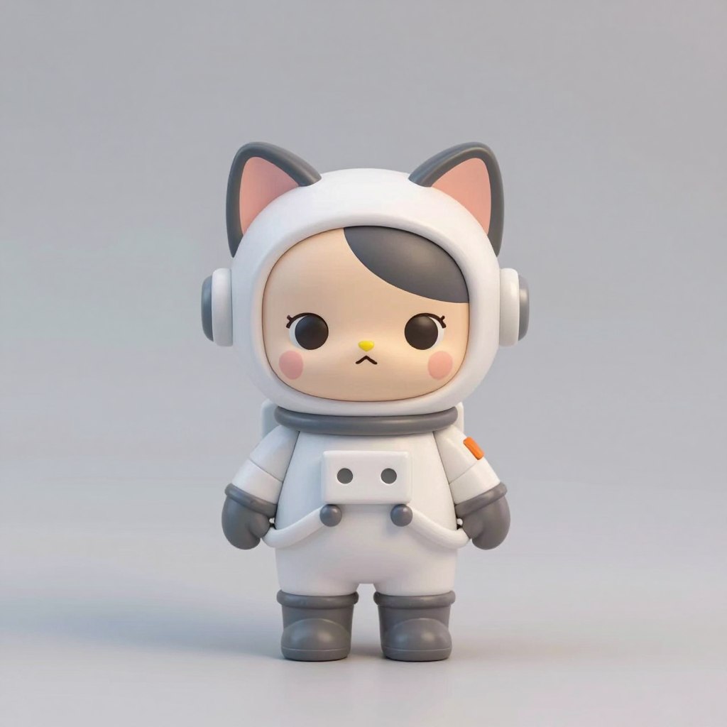 Cat Astronaut Figure - blindbox_v1_mix Style