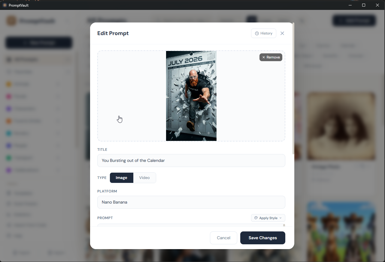 Image attachments feature